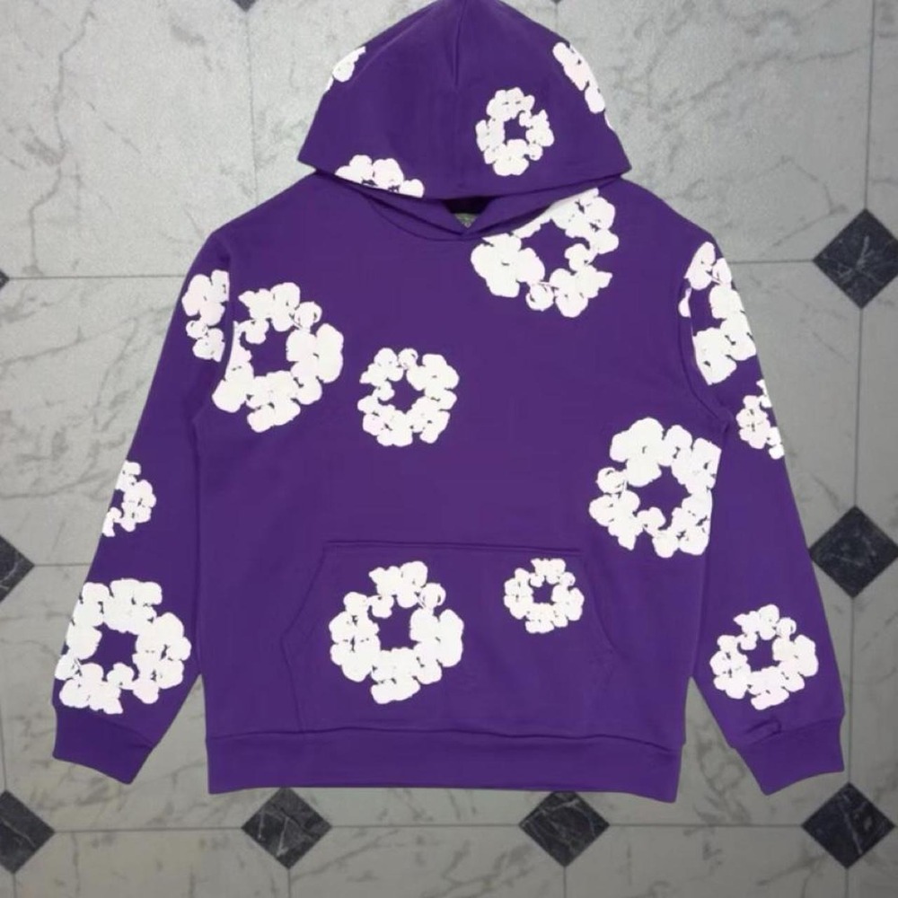 Denim Tears Hoodie - Purple L NWT